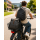 Fahrradkorb hinten Metall schwarz 460x300x200 mm Gepäckträgerkorb Fahrrad inkl Befestigungsmaterial Transport Schultaschenkorb 21L 15kg Traglast Wabengitter