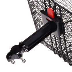 Fahrradkorb Vorne mit Klick Halter - Lenkerkorb mit Kippschutz Größe 33x25cm - Fahrrad Korb mit 22 Liter