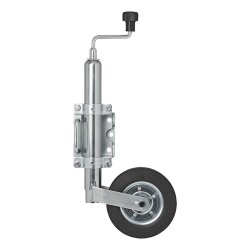 Stützrad Halterung 300kg Klemme 48mm verzinkter Stahl Anhänger Befestigung Stützradklemme AL-KO kompatibel Klemmhalter kippbar Rohrmontage sichere Fixierung