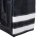 Fahrrad Gepäckträgertasche Doppel 46L Fahrradtasche Set wasserabweisend Nylon PVC 6 Fächer Reflektorstreifen 2×15L Hauptfach 2×5L Seitentasche 2×3L Netzfach schwarz
