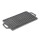 2 STK Gusseisenpfanne Durchmesser 31cm Rund 2,9kg Eckig 40x20 cm mit Griffen Grill Platte BBQ