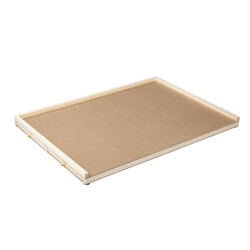 Puzzletisch 1000 Teile mit Schubladen und drehbarem Unterbau, Puzzlebrett aus Holz - MDF, 76x56x4,5cm Puzzleboard mit Durchmesser 30cm Drehteller, ohne Puzzle, zum Sortieren