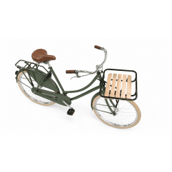 Frontgepäckträger Fahrrad 44x37x13cm Gepäckträger vorne 2,3kg mit Montageplatte für 24 bis 28 Zoll