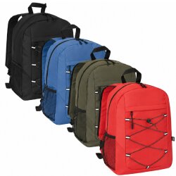 Rucksack Klein Damen, Herren 30x15x43 mit Extras Farbwahl