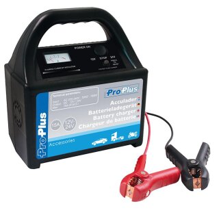 Batterieladegerät 12V/24V 15Amp