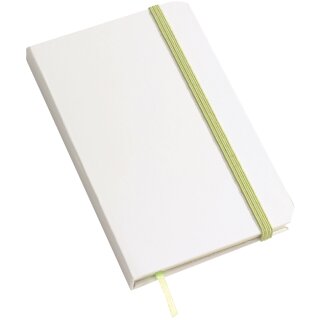 Notizbuch grün/weiß